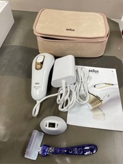 Braun Silk·expert Pro 5 PL5137 IPL, At-Home Hair Removal System, White&Gold 2