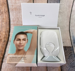 iluminage Precise Touch IPL Hair Reduction Device ELOS RF w/ Charger & Box EUC