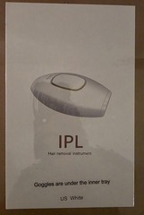 IPL Laser Hair Removal Device For Full Body & Face White