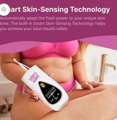 Happy Curves Beam IPL Hair Removal Device. New In Box Lazer Hair Removal