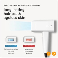 Nood Flasher Pro Laser for Hair Removal and Visibly Younger Skin