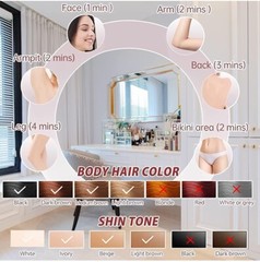 Permanent Laser Hair Removal Handheld Device Kit Brand New
