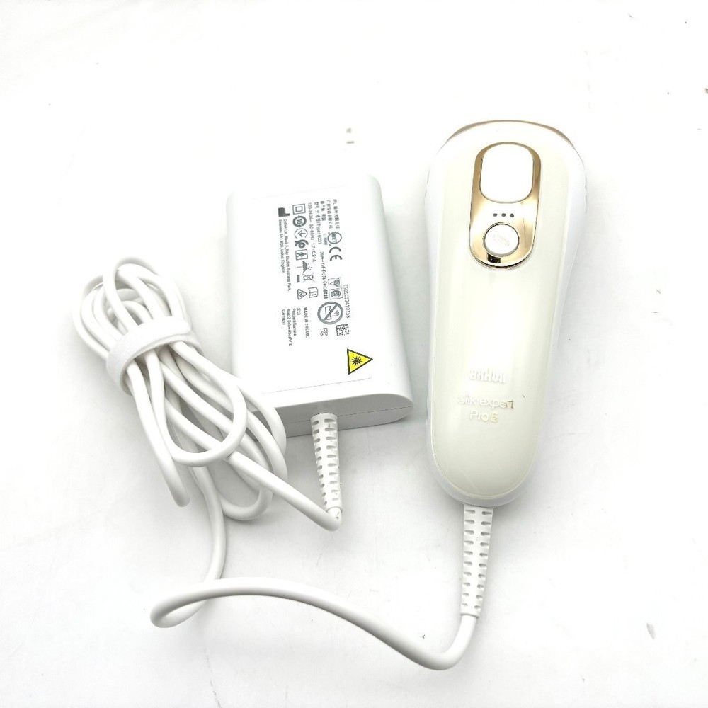 BRAUN Silk Expert Pro5 PL5117 IPL Hair Removal Device Adapter No Box Fast Shipp