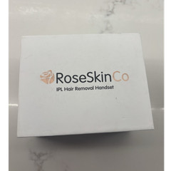 RoseSkinCo IPL Hair Removal Device Pink Corded Electric CE FCC RoHS Certified