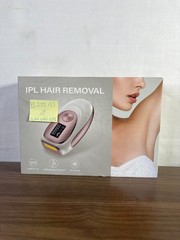 White Rose Gold Ice-Cooling IPL Hair Removal With User Manual