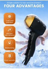 4-in-1 Ice Titanium Beauty Device: Hair Removal, IPL Spot Removal, Tattoo Remova