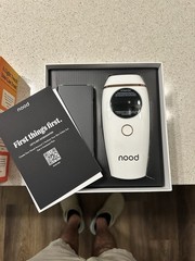 Nood The Flasher 2.0 IPL Hair Removal Device White LED Display 7 Settings