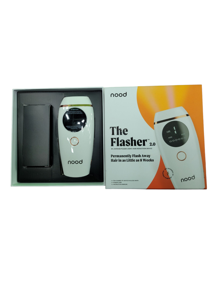 Flasher 2.0 by Nood IPL Laser Hair Removal Device for Men and Women Pain-free