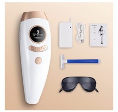 IPL Hair Removal Laser Permanent Hair Removal 999900 Flashes At Home Device