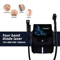 2IN1 808nm Diode Laser Hair Reduction Pico YAG Beauty Machine Salon Use