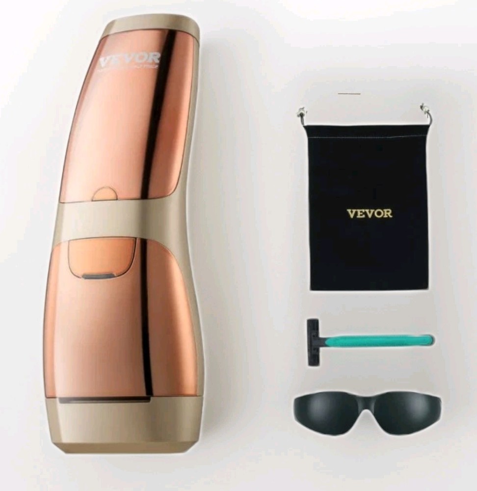 VEVOR IPL At Home Hair Removal 5 Level Sapphire Ice Cooling System Smart Sensing
