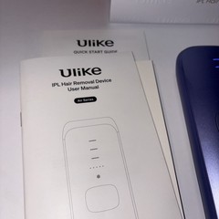 Professional Laser Hair Removal Ulike IPL Device Purple In Box Complete Tested