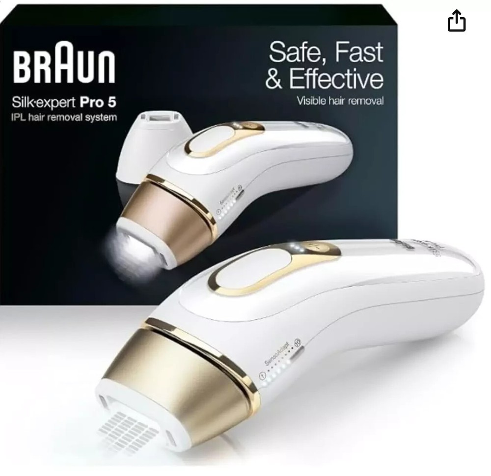 Braun Silk-Expert Pro 5 PL5137 IPL Permanent Hair Removal System