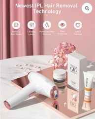 AMZGIRL IPL Hair Removal Device For Women & Men Whole Body Use At Home