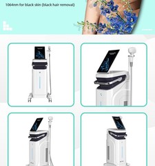 808 Diode Laser Hair Removal Machine 755 808 940 1064nm 10Bars Smooth Skin