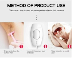 Fuzz OFF Skin 600000 IPL Permanent Laser Hair Removal (Body, Face, Leg)