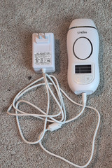 U-Kiss IPL Hair Removal Device White Corded Electric