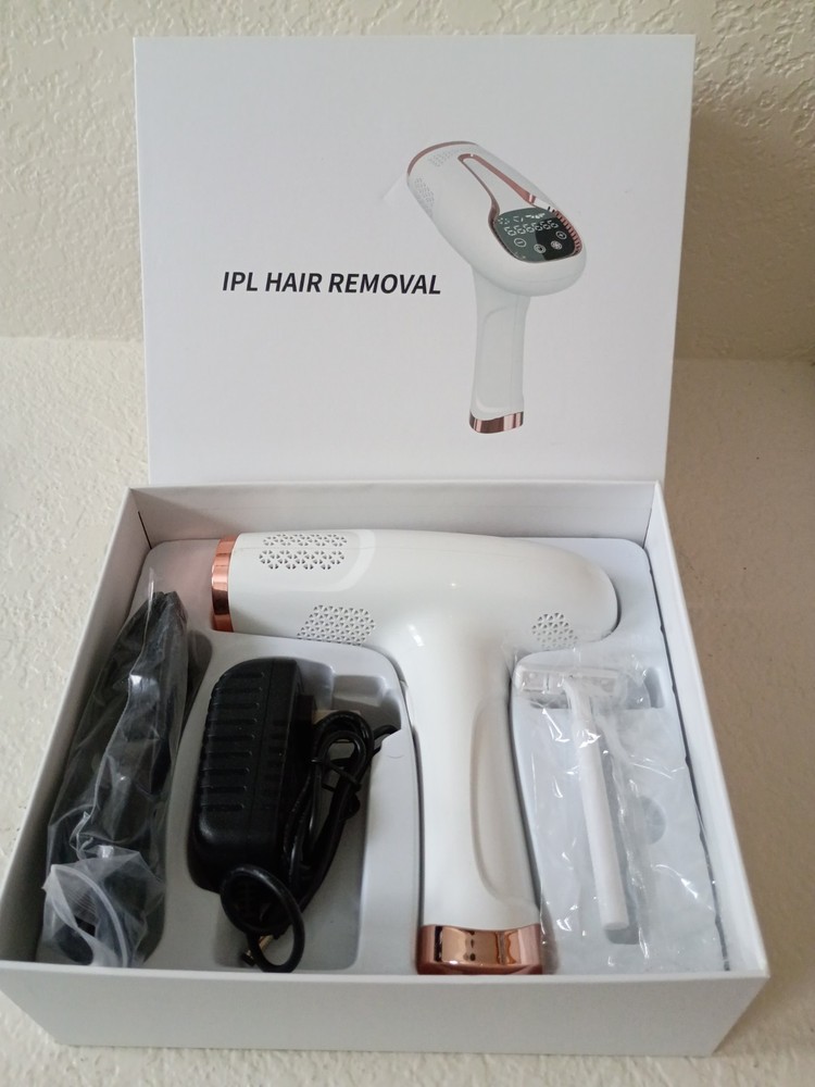 Permanent Hair Removal, IPL Laser Hair Removal for Women/Men, at-Home Kit