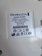 Remington iLight Pro IPL6000 Hair Removal & part replacement cartridge SP-6000SB