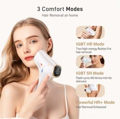 IPL Hair Removal Device 9 Levels 999900 Flashes US Plug Home Use