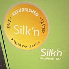 Silk’n BellaFlash PRO IPL Hair Removal Device Kit w/ Case White, Refurb 2 yr War