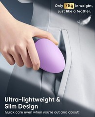 Reusable Crystal Hair Remover for Men & Women, Painless Exfoliating Epilator Dev