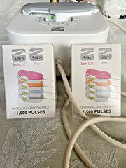 BellaLite By Silk’n Hair Removal At Home with 2 unopened Cartridges Working