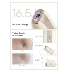 INIA Fond Unisex Laser Hair Removal Device For Face, Body, Armpits & Legs D-1198