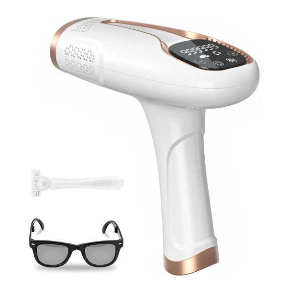IPL Hair Removal Device 999999 Flashes – Permanent Hair Remover for Women & Men
