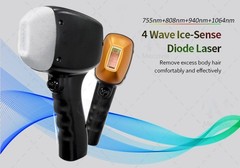 Ice Cooling Diode Laser Painless Whole Body Hair Removal Beauty Equipment