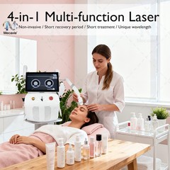 4in1 Diode+Pico+DPL+RF Laser Hair Tattoo Removal Skin Tightening Beauty Machine