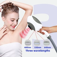 IPL Beauty Machine Replace Handles for Tattoo Removal and Skin Rejuvenation Home