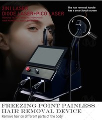 Professional FAC diode laser hair removal equipment picosecond tattoo removal