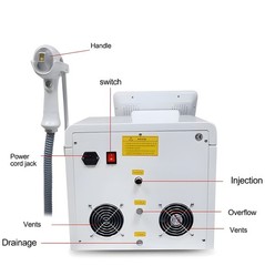 808 Diode Laser Hair Removal Yag 755 808 1064 Diode Laser Hair Removal Machine