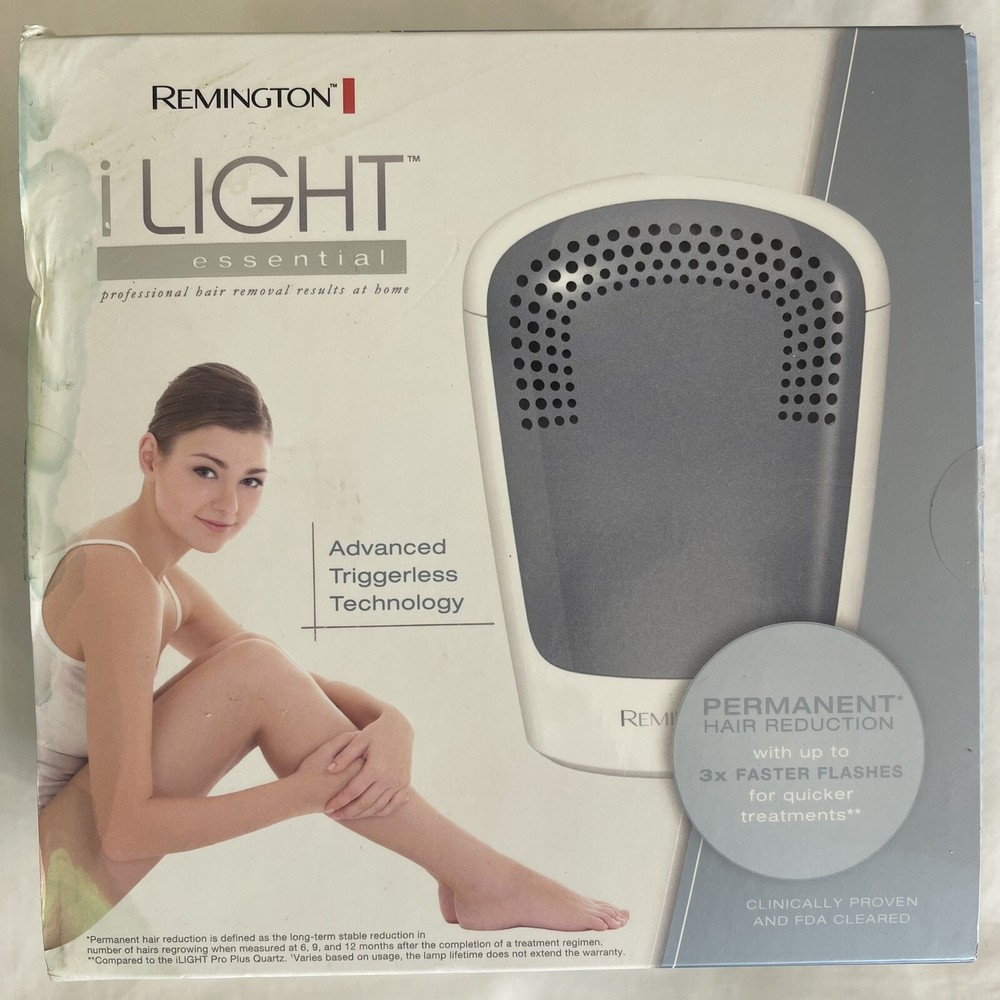 Remington iLight Essential IPL3500 Womens IPL Hair Removal Device NEW