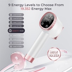 ZAIRUZ IPL Laser Hair Removal for Women and Men, Hair Removal with Ice-Coolin…