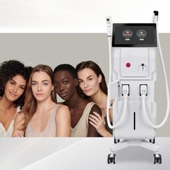 Powerful 2in1 808nm Diode Laser Hair Removal Nd Yag Laser Tattoo Removal Machine
