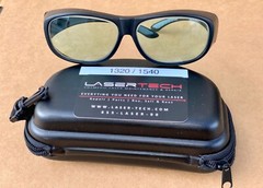 LASER SAFETY GLASSES | LASER GOGGLES | For 1320/1540nm wavelengths – Fitover