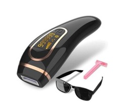 IPL Painless Permanent Hair Removal Hair Remover Whole Body Use – Black