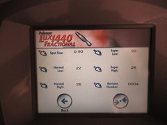 Palomar Cynosure Starlux 500 Laser, Chiller Cart, Lux 1440 Fractional Handpiece