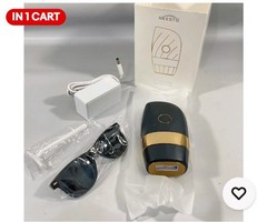 Hkestg Handheld IPL Hair Removal Device Ice-cool, Painless, Long-Lasting Unisex