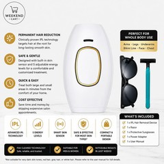 IPL Laser Hair Removal for Women and Men,999999 Flashes at-Home Hair Removal Dev