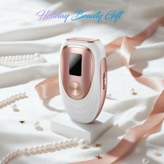 Oreeth IPL Laser Hair Removal Device for Women & Men – Home 45°F Gold-White