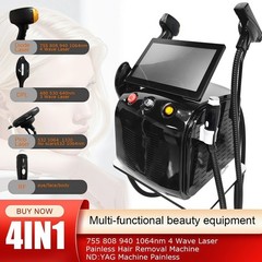 4-in-1 Diode Laser Pico IPL RF Hair Removal Skin Rejuvenation Tattoo Removal