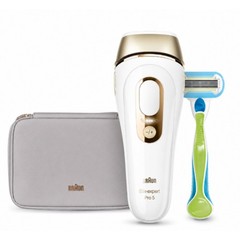 Braun Silk Expert Pro 5 PL5054 IPL Hair Removal Device Corded White Gold