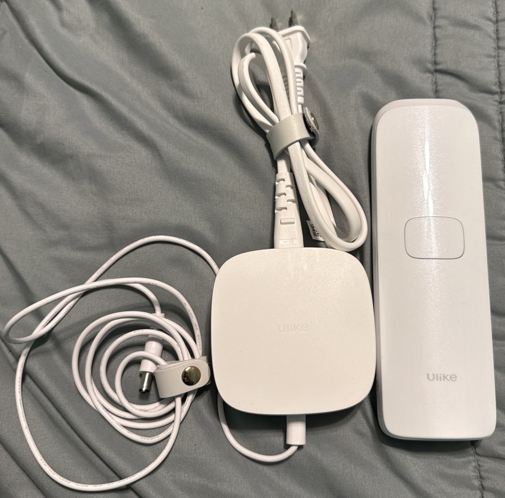 Ulike IPL Hair Removal Device Model UI06WH White EUC Tested