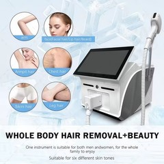 808 Diode Laser Hair Removal Machine 755 808 940 1064nm 10Bars Smooth Skin
