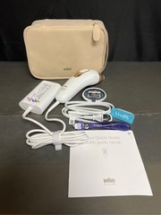 Braun Silk·expert Pro 5 PL5137 IPL, At-Home Hair Removal System, White&Gold