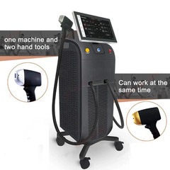 2IN1 755nm 808nm 1064nm Diode Laser Hair Removal Pico Tattoo IPL NG YAG Machine