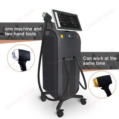 2IN1 Ice Titanium 755nm 808nm 1064nm Diode Laser Painless Hair Removal Machine